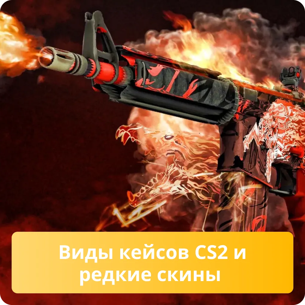 Обзор всех видов кейсов в CS2 и самые редкие скины, которые можно из них получить Виды кейсов CS2 и редкие скины